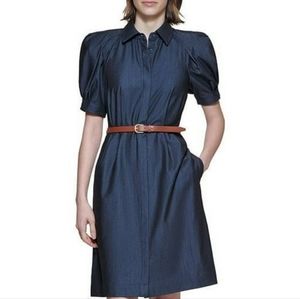 Calvin Klein Denim dark blue dress size 10